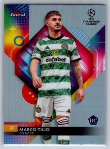 2023 Feinster UEFA Marco Tilio Rookie Refraktor #104 Celtic - Bild 1 von 2