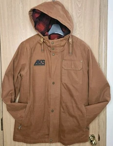 Pendleton Hooded Timber Cruiser Jacket Men's L Whiskey Brown Canvas - Picture 1 of 7