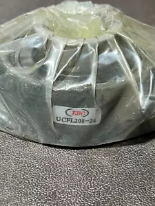 EBC UCFL20824 Flange Mounted Bearing Bored 1-1/2" UCFL208-24 2-Hole Mount - Picture 1 of 3