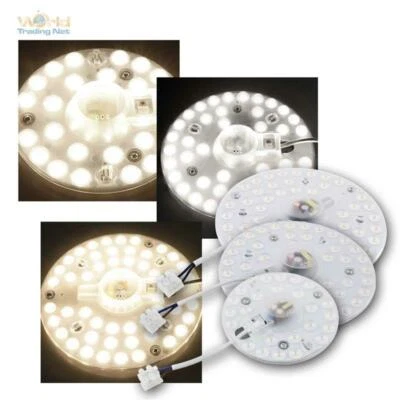 LED Umrüstmodul Ø120-310mm 12W - 24W Magnethalter Nachrüst Umrüst Modul Umbauset - Bild 1 von 4