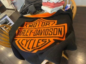 MANTA VINTAGE HARLEY DAVIDSON 4 'X 4/12' - Imagen 1 de 4