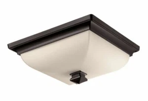 WAC Lighting Bristol FM-7113-30-BO Brushed Bronze LED Flush Mount 3000K - Picture 1 of 9