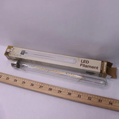 Bulbrite LED Filament T9 Medium Screw Base Dimmable Clear Antique 5W 120V - Image 1 of 4