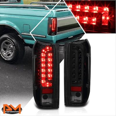 Luz de freno trasera LED completa tintada para Ford F150-F350/F Super Duty 90-97 Foto 1 de 4
