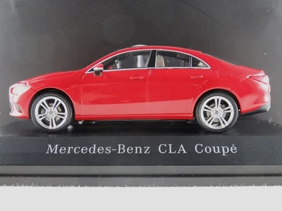 MINIMAX/MB B66960471 Mercedes-Benz CLA Coupé (2019) in jupiterrot 1:43 NEU/OVP - Bild 1 von 4
