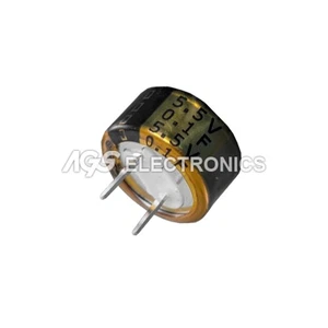 2 x CONDENSATORE ELETTROLITICO BACKUP PUFFER 5.5V PASSO 8.5mm EPF 0.1F (2 pezzi) - Picture 1 of 1