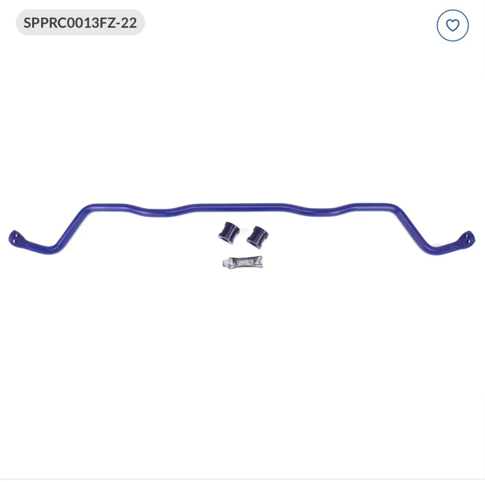 Barra estabilizadora delantera SuperPro RC0013FZ-22 22 mm para Subaru Impreza WRX STi 2008-2014 Foto 1 de 2