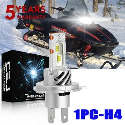 Super Hi/Lo H4 9003 LED Light Bulb for Ski-Doo Formula III 600 700 800 1996–1999 - Image 1 of 4