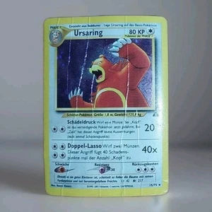 Ursaring Holo Pokemon Karte Deutsch 15/75 Neo Discovery - Bild 1 von 3