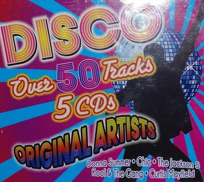 Various Artists DISCO, 50 Tracks by Original Artists, 5 Disc Bxsed Set (CD) - Image 1 of 4