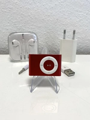 Apple iPod Shuffle Product 2. Generation Rot / Neue Kopfhör. / Schöner Zustand✅ - Bild 1 von 4