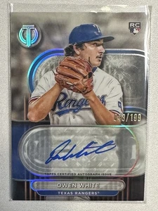 2024 Owen White Rookie Autograph Topps Tribute Baseball [#TA-WHI][043/199] - Bild 1 von 2