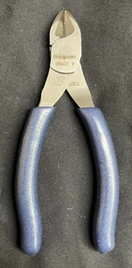 SNAP ON TOOLS USA 85ACF BLUE SOFT GRIP 5" VECTOR EDGE DIAGONAL CUTTE (MVP032825) - Picture 1 of 2