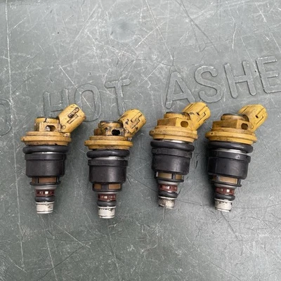 04-06 SUBARU LEGACY GT OBXT FXT STI FUEL INJECTOR  4 SIDE FEED OEM PN 16600AA170 - Image 1 of 4