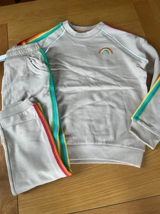 Little Bird By Jools Oliver Sudadera y Joggers Beige Edad 7-8 años 🌈 - Imagen 1 de 3