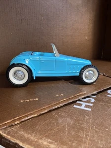 Nylint Toys Ford Turquoise Hot Rod Jalopy Roadster Coupe Car Pressed Steel 1960s - Picture 1 of 13