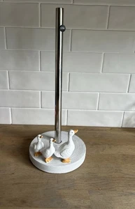 New Next Goose Toilet Roll Holder White - Picture 1 of 7