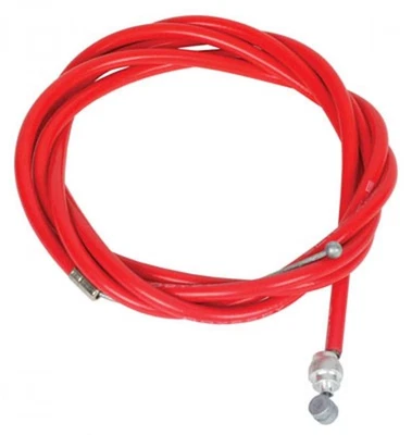 Odyssey Slic-Kable original bicycle brake cable w/ round gyro knarp - RED - Image 1 of 2