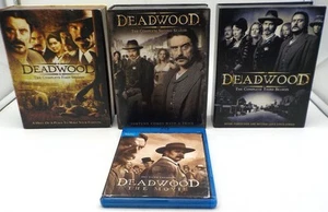 DEADWOOD Boxed Set:The Complete 3 Seasons Plus The Blu-Ray Movie - Picture 1 of 10