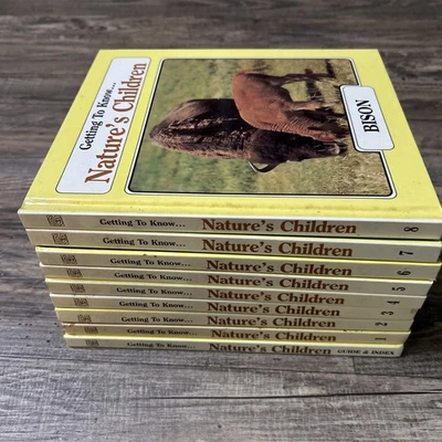 Getting To Know...Nature's Children: Lot Of 9 From  Series, HC, 1996 - Image 1 of 3