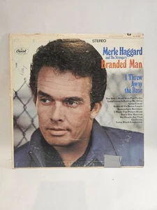 Merle Haggard And The Strangers: "Branded Man" (1967 Vinyl LP #ST-2789) Good - Picture 1 of 4