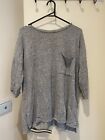 Zara Womens Grey Casual Suer Soft Sweater Size M Excellent Condition Hardly Worn