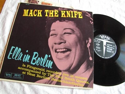NM/NM Ella Fitzgerald Mack the Knife in Berlin Verve V 4041 orig deep groove - Image 1 of 4