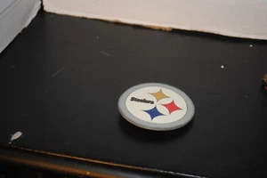 Round Pittsburgh Steeler Logo Belt Buckle 3 in diameter - Picture 1 of 2