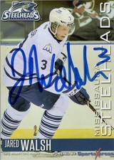 2013/14 Mississauga Steelheads Autographed - JARED WALSH