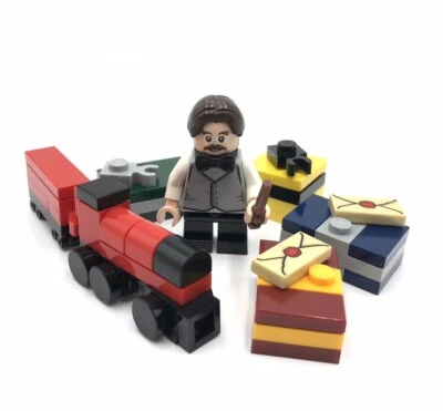 LEGO Professor Filius Flickwick minifigure Harry Potter 75964 wizard train - Image 1 of 4