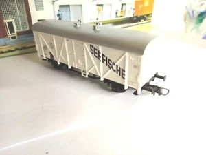 Roco Güterwagen Weiß Seefische HO 1:87 - Bild 1 von 3