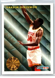 1993-94 Fleer Hakeem Olajuwon Houston Rockets Block Shot Leader #225 - Picture 1 of 2
