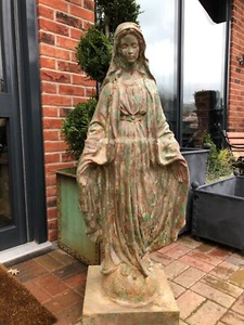 Cast iron statue of The Virgin Mary 118 cm - Picture 1 of 10