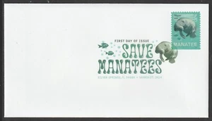 US 5851 Save Manatees DCP FDC 2024 - Picture 1 of 1