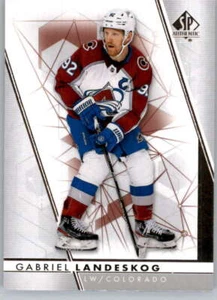 2022-23 SP Authentic #92 Gabriel Landeskog Colorado Avalanche - Picture 1 of 2
