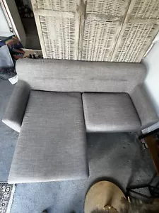 Made.com Corner Sofa in Sterling Grey. RRP £895 - Picture 1 of 9