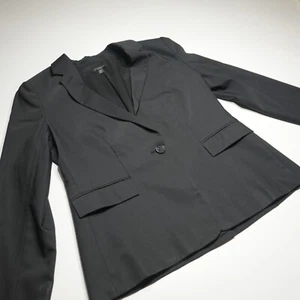 Ann Taylor Blazer Jacket Womens 8P Petite Wool Blend Breathable Lining Formal - Picture 1 of 16