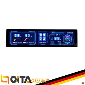 WaveShare 11.9inch IPS Touch Display 320x1480 Toughened Glass Panel HDMI LCD/TFT - Bild 1 von 11
