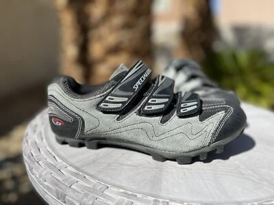 Zapatos de ciclismo de montaña especializados geometría corporal para hombre talla 7,5 gris negro Foto 1 de 4