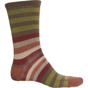 Merrell Merino Wool Marl Rugby Striped Socks Unisex Mens Womens Size M/L - Picture 1 of 5