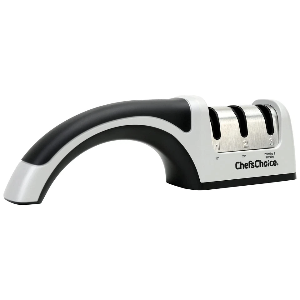 4643 Manual Knife Sharpeners 15 and 20-Degree for Serrated and Straight Knives D - Image 1 of 4
