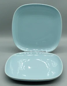 Ikea Susan Pryke 365 Set of 2 Light Blue Square Salad Plates - Picture 1 of 8