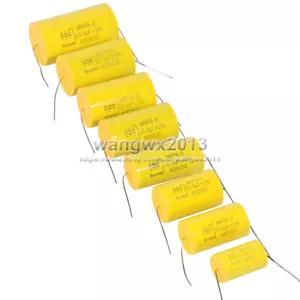 Película metalizada divisor de altavoz 0,68-5,6uF 100/250/400 V condensador no polar 2 piezas - Imagen 1 de 6