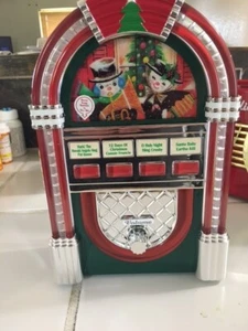 Mr. Christmas Holiday Jukebox--Schneemänner--grün - Bild 1 von 2