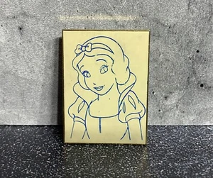 RARE Disney Auctions EXCLUSIVE - Snow White How to Draw Blue Line Pin - LE 1000 - Picture 1 of 8