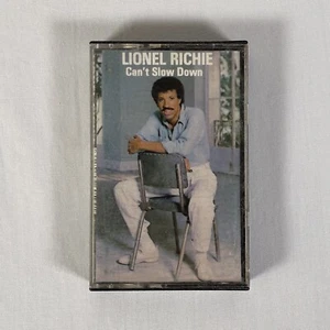 LIONEL RICHIE CANT SLOW DOWN CASSETTE TAPE w- "J" Card BY MOTOWN 1983 Tested - Picture 1 of 4