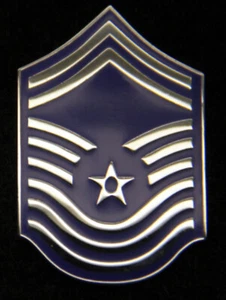 Regulación Senior Sargento Maestro E-8 SMSGT CUELLO SOMBRERO PIN UP RANGO FUERZA AÉREA EE. UU. - Imagen 1 de 12