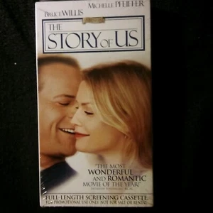 The Story of Us VHS Full Length SCREENing Demo Bruce Willis Michelle Pfeiffer  - Picture 1 of 2