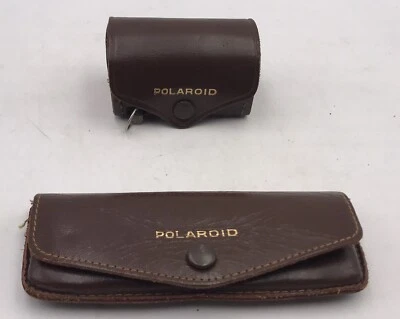 Vintage Polaroid filters in leather cases 6 Total Yellow Polarizing 3 Close Up - Image 1 of 4