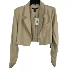 Blazer Forever 21 Mujer Manga Larga Frente Abierto Talla S - Imagen 1 de 6